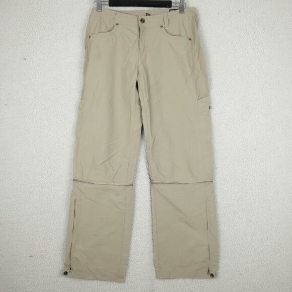 Kuhl Pants Womens 8 Short Convertable Hiking Nylon Outdoor Lightweight - Picture 1 of 14